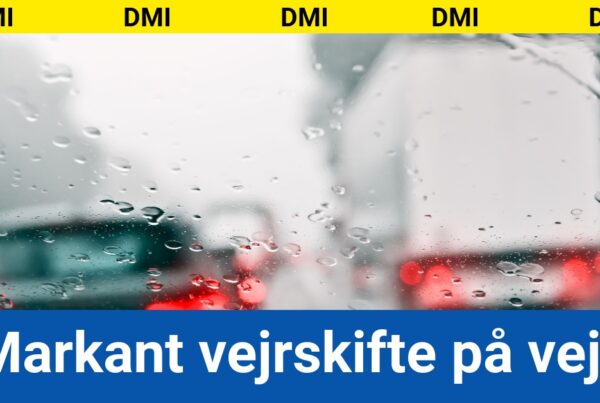 Markant vejrskifte på vej