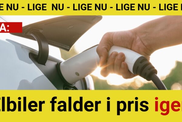 Elbiler falder i pris igen