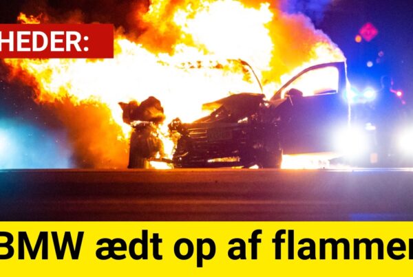 BMW ædt op af flammer