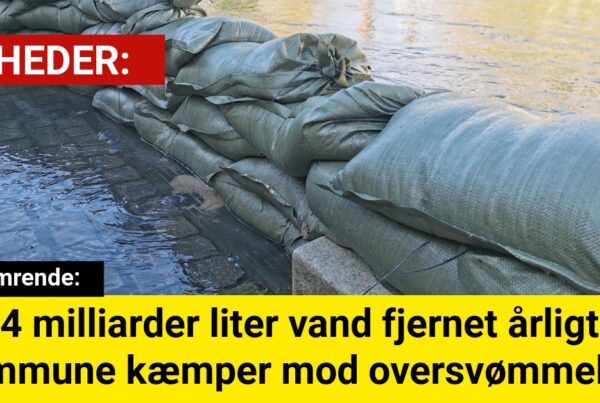 kommune kæmper mod oversvømmelser