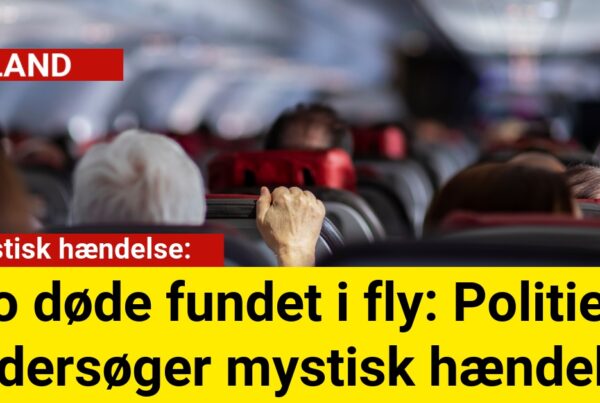 To døde fundet i fly: Politiet undersøger tragisk hændelse