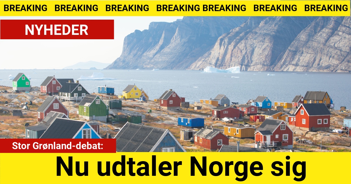 BREAKING: Nu udtaler Norge sig