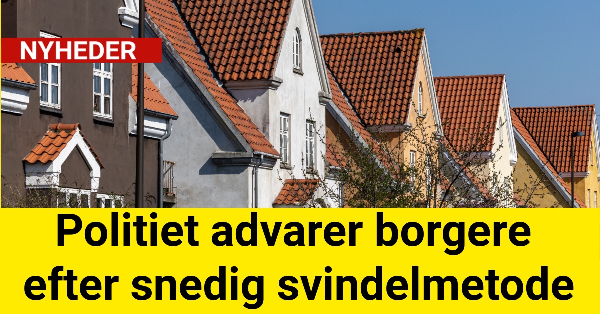 Politiet advarer borgere efter snedig svindelmetode