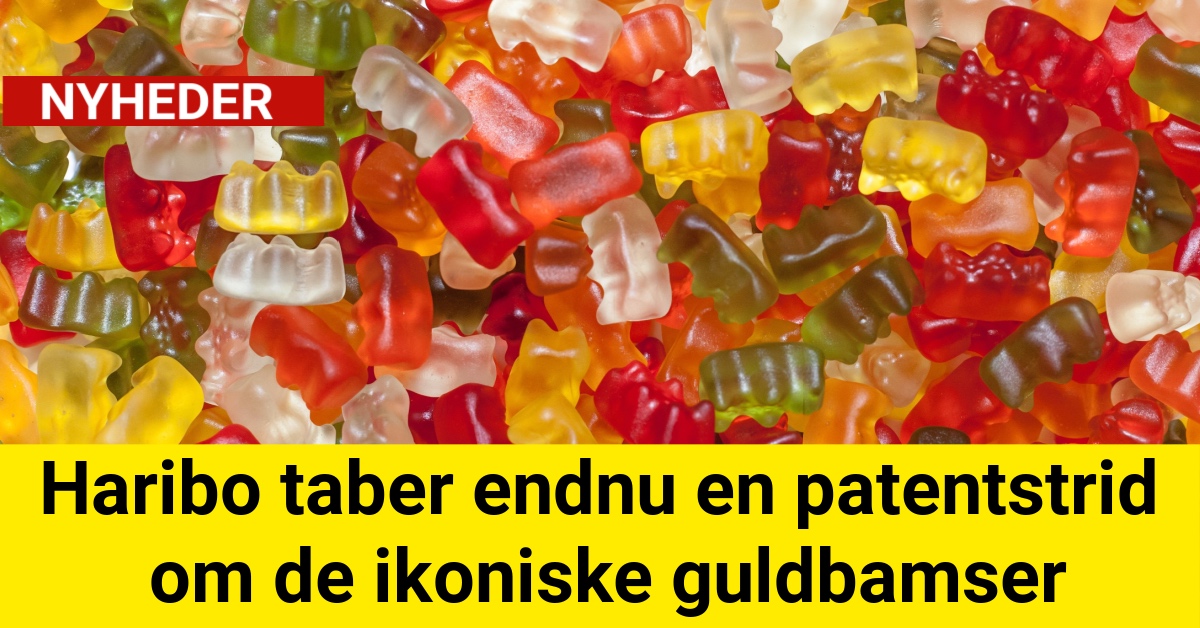 Haribo taber endnu en patentstrid om de ikoniske guldbamser