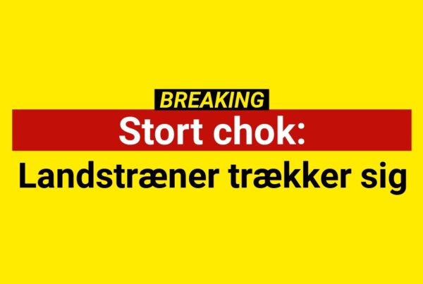 Landstræner trækker sig