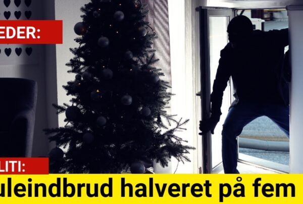 Juleindbrud halveret på fem år