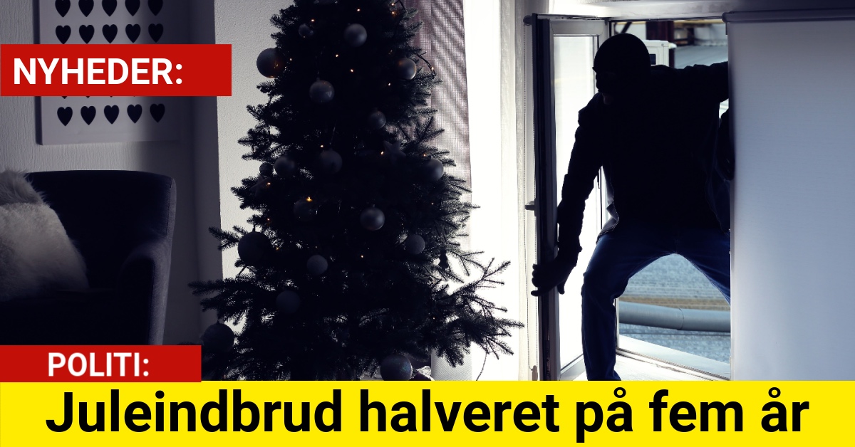 Juleindbrud halveret på fem år