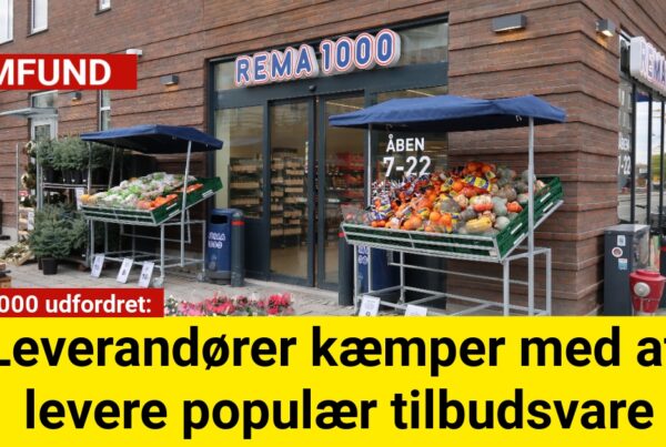 Rema 1000 udfordret: Leverandører kæmper med at levere populær tilbudsvare