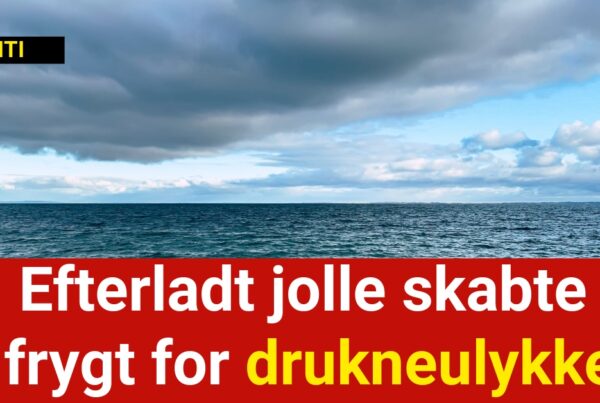 Efterladt jolle skabte frygt for drukneulykke