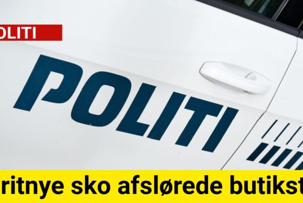 Spritnye sko afslørede butikstyv