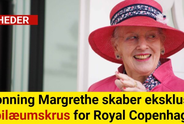 Dronning Margrethe skaber eksklusivt jubilæumskrus for Royal Copenhagen