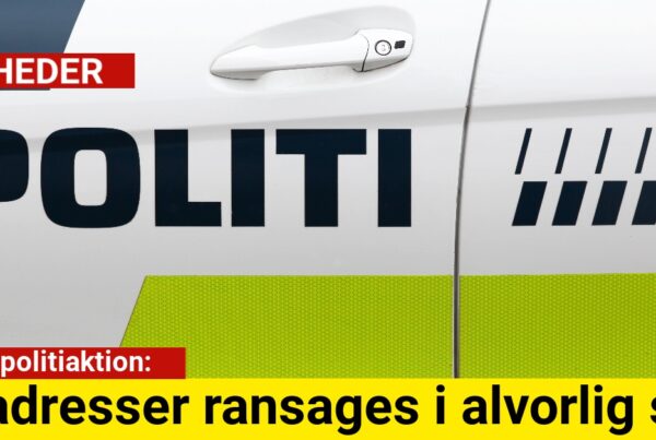 Stor politiaktion: