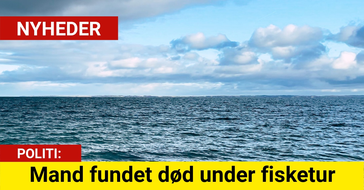 Mand fundet død under fisketur