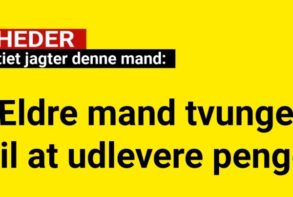 politiet jagter denne mand