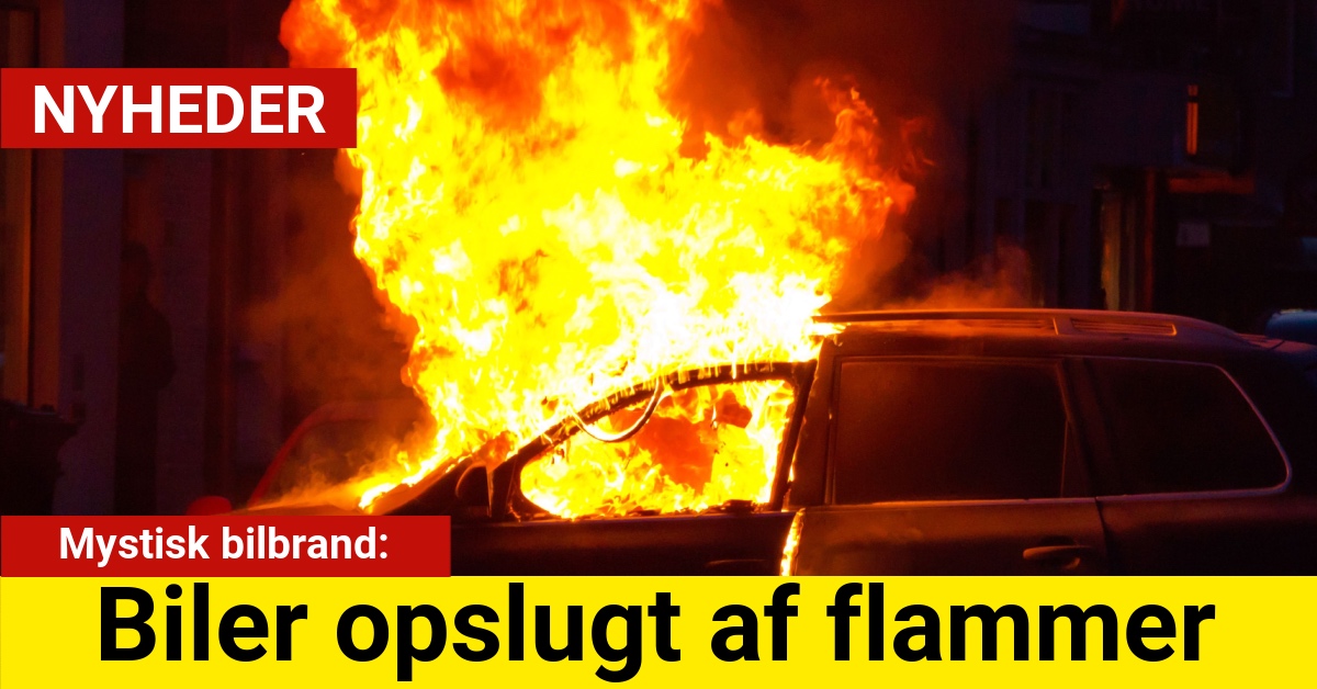 Mystisk bilbrand: