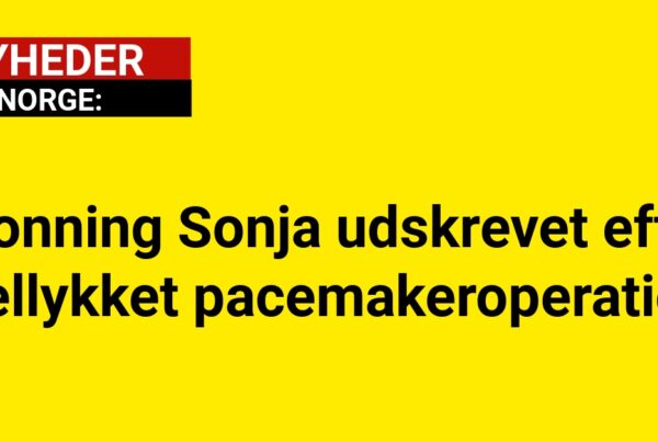 Dronning Sonja udskrevet efter vellykket pacemakeroperation