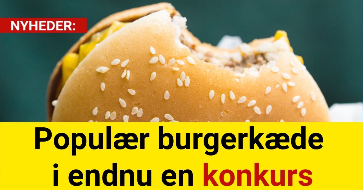 Populær burgerkæde i endnu en konkurs