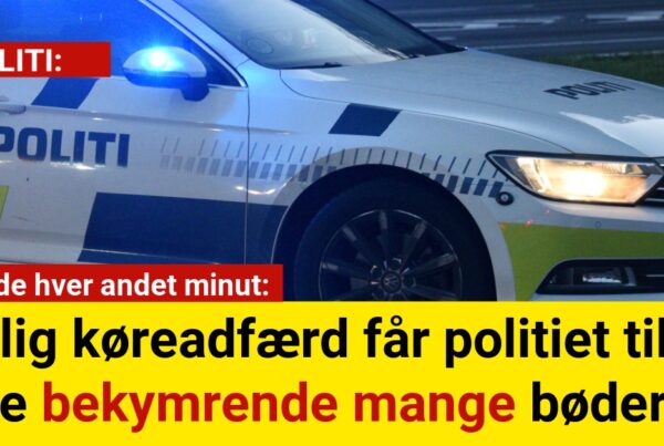 Én hver andet minut