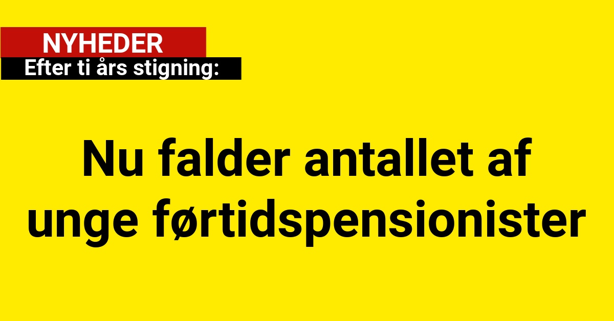 Efter ti års stigning: