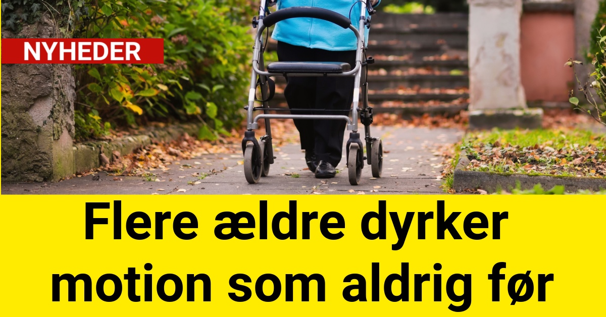 Flere ældre dyrker motion som aldrig før