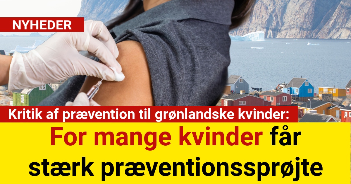 Kritik af prævention til grønlandske kvinder: