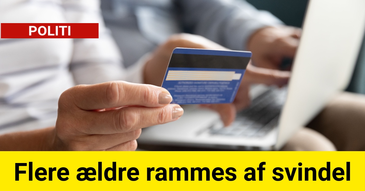 Flere ældre rammes af svindel