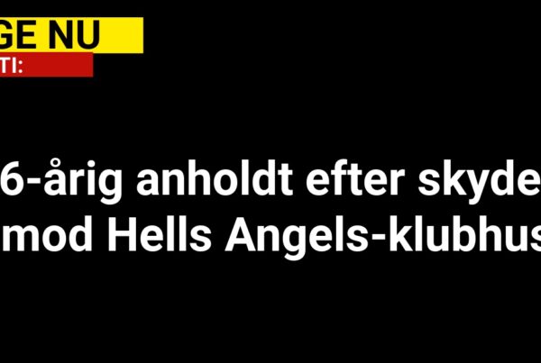 26-årig anholdt efter skyderi mod Hells Angels-klubhus