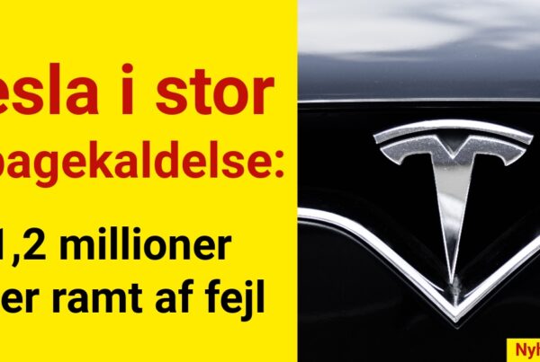 Tesla i stor tilbagekaldelse: