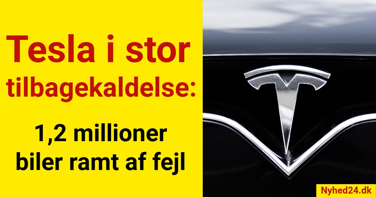 Tesla i stor tilbagekaldelse: