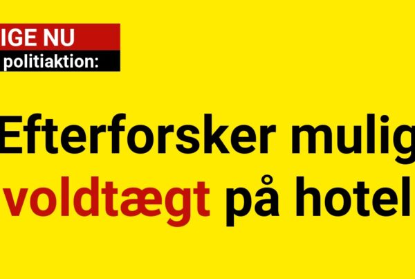 Stor politiaktion: