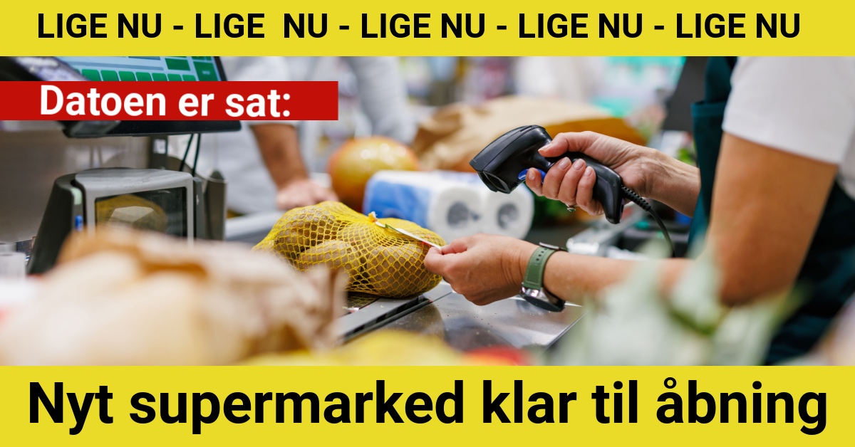 Datoen er sat: