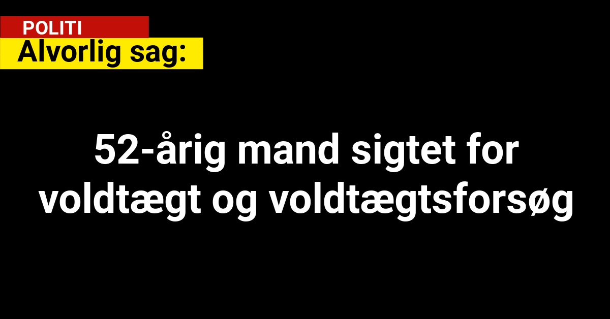 Alvorlig sag: