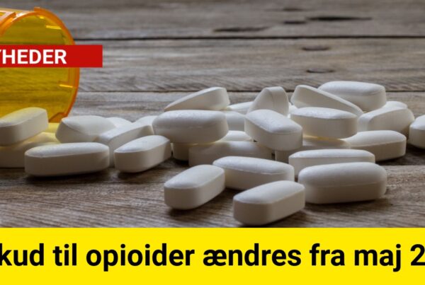 Tilskud til Opioider ændres fra maj 2025