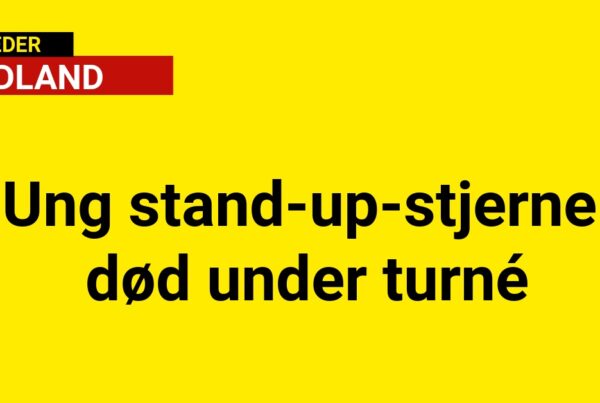 Ung stand-up-stjerne død under turné