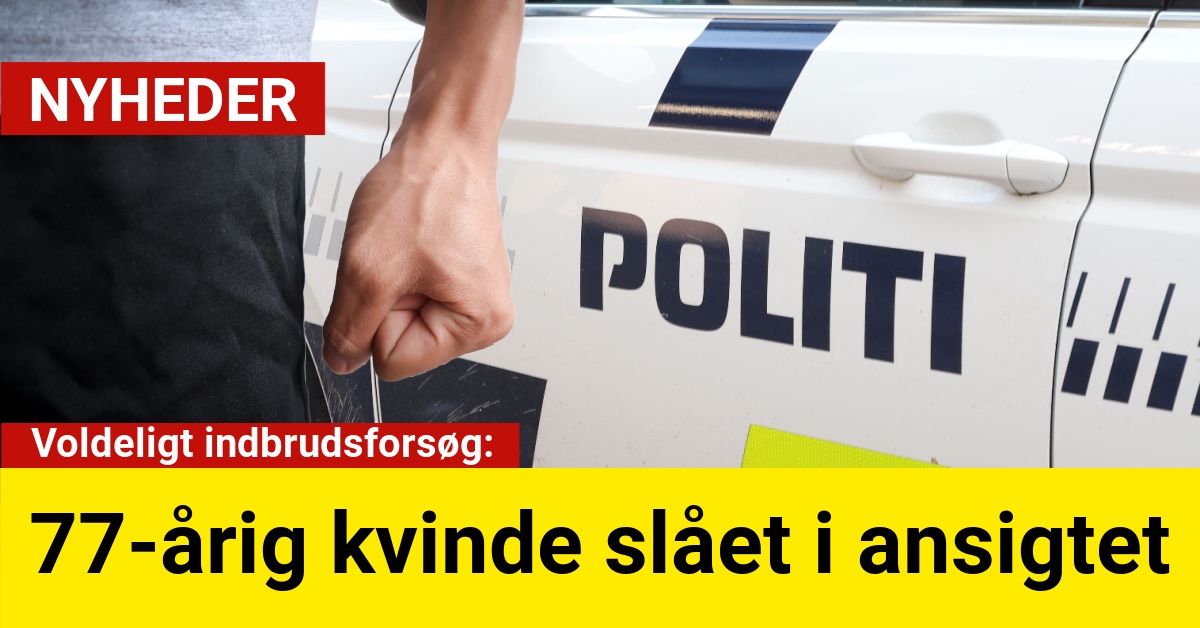 Voldeligt indbrudsforsøg: