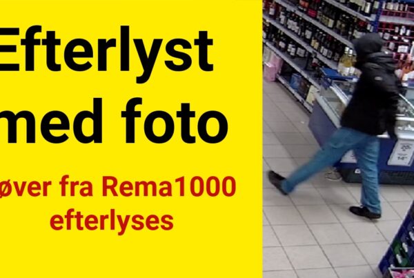 Efterlyst med foto: