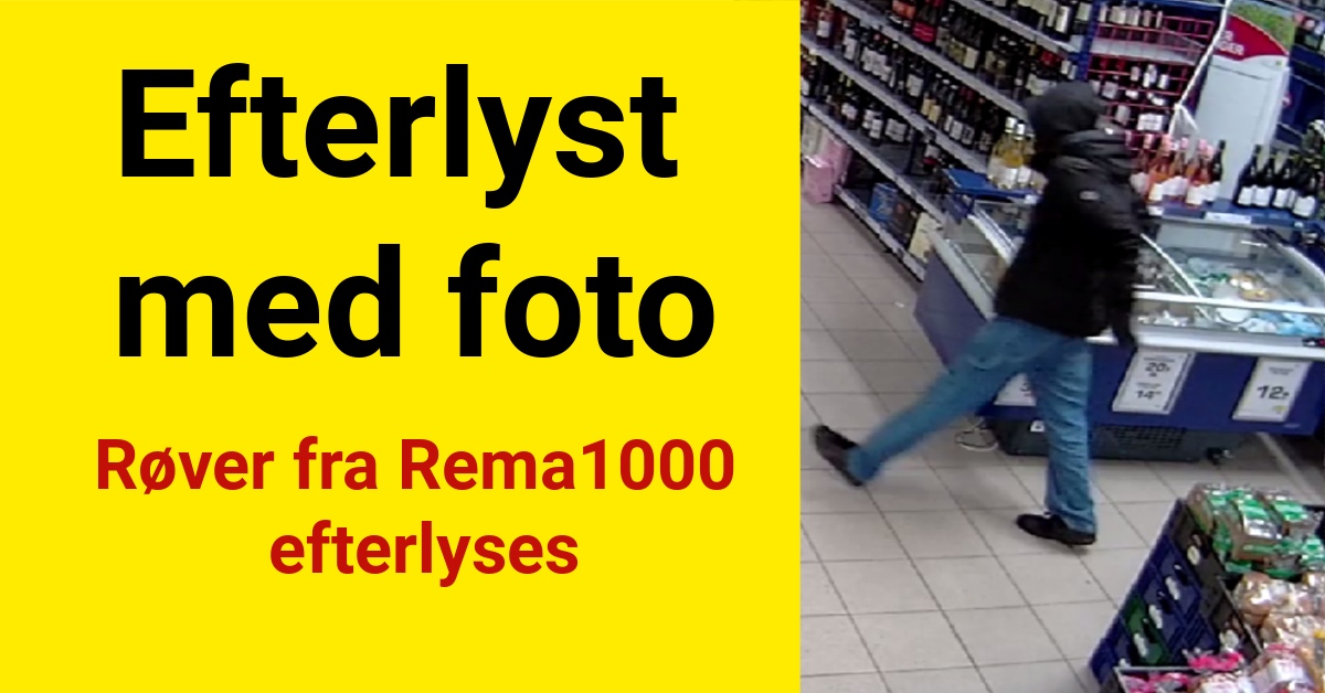 Efterlyst med foto: