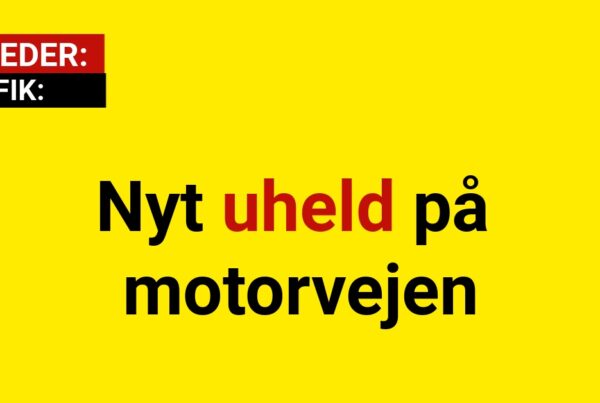 Nyt uheld på motorvejen