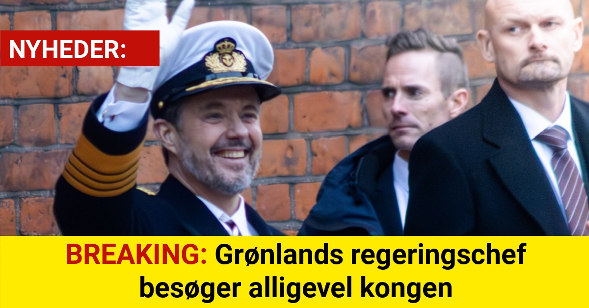 BREAKING: Grønlands regeringschef besøger alligevel kongen