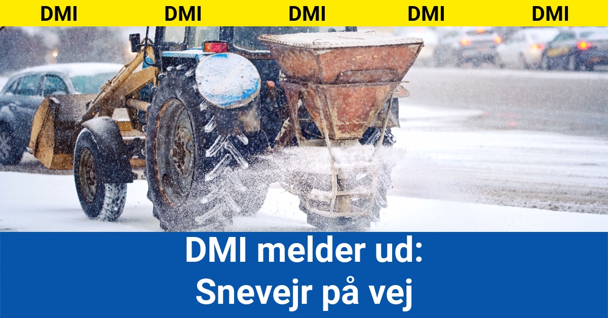 DMI melder ud: Snevejr på vej