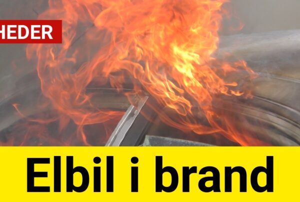 Elbil i brand