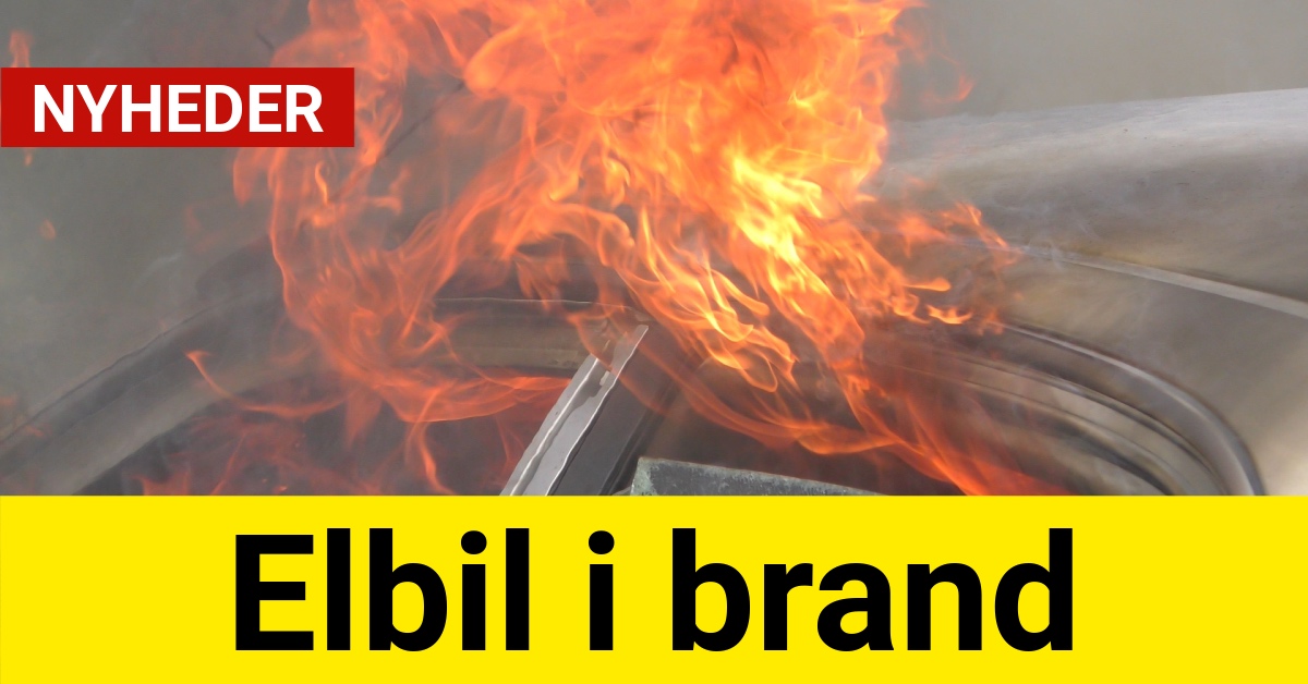 Elbil i brand