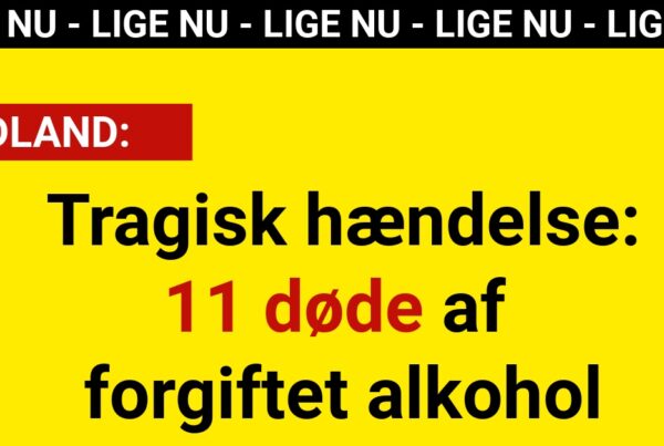 Tragisk hændelse: 11 døde af forgiftet alkohol