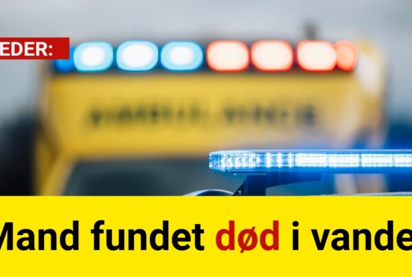 Mand fundet død i vandet