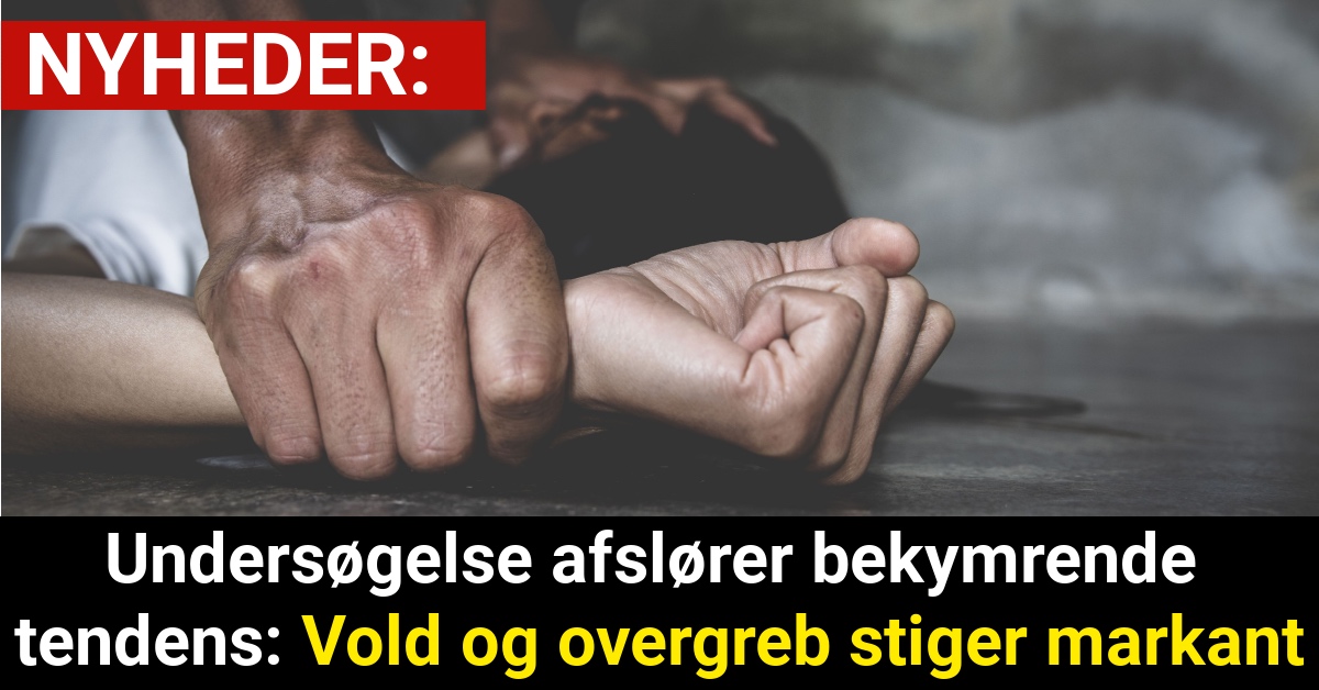 Undersøgelse afslører bekymrende tendens: Vold og overgreb stiger markant