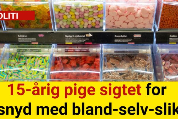 15-årig pige sigtet: snyd med bland-selv-slik