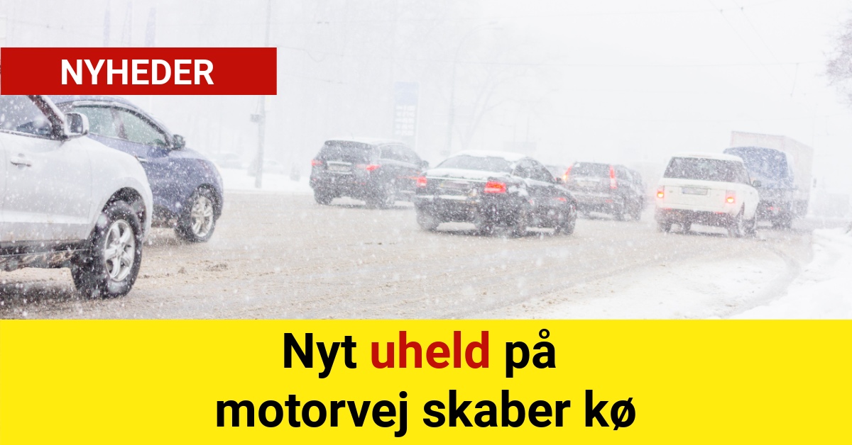 Nyt uheld på motorvej skaber kø