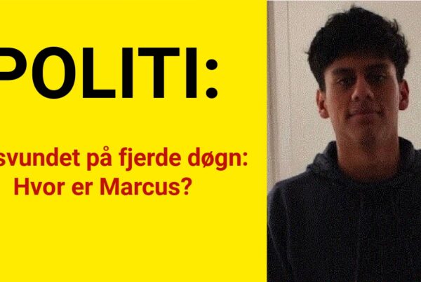 Forsvundet på fjerde døgn: Hvor er Marcus?