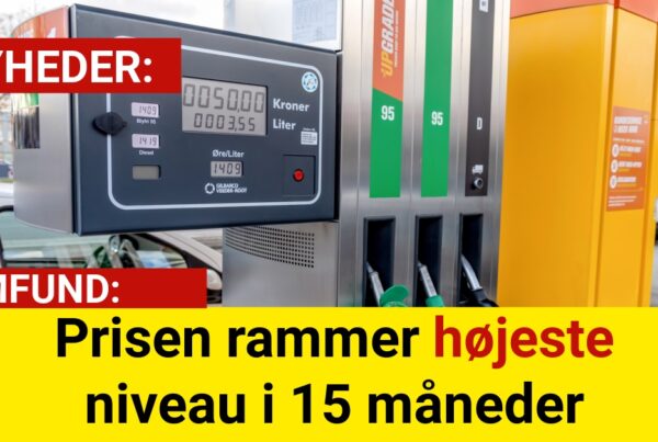 Prisen rammer højeste niveau i 15 måneder