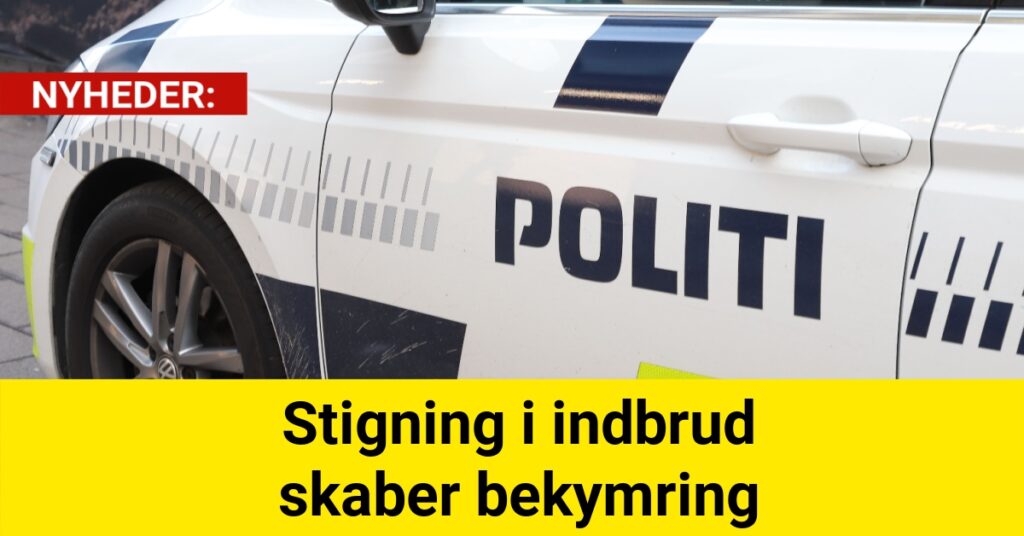 Stigning i indbrud skaber bekymring